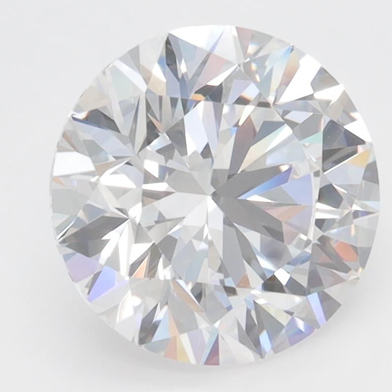 3.28ct Round D VVS2 Lab-Grown Diamond