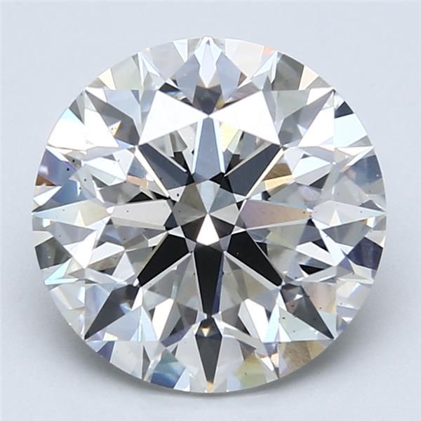 4.01ct Round F SI1 Lab-Grown Diamond