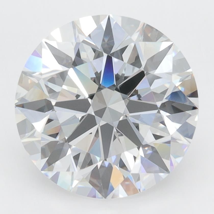 3.77ct Round D VVS2 Lab-Grown Diamond