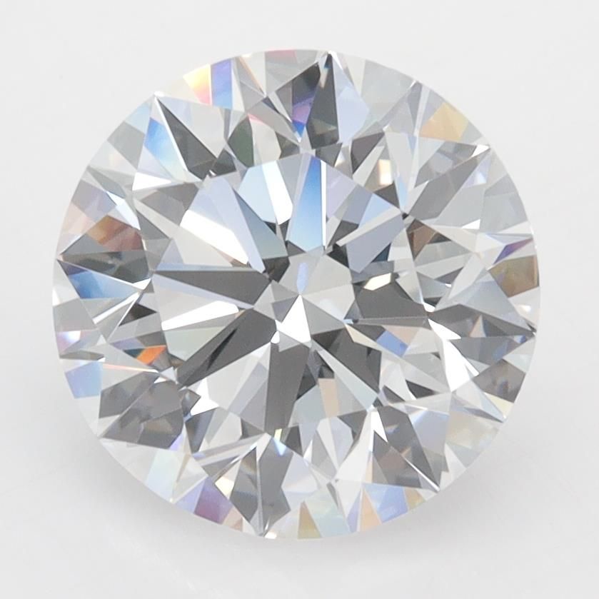 3.24ct Round D VVS1 Lab-Grown Diamond