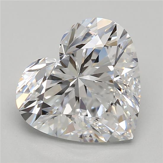 2.71ct Heart D VVS1 Lab-Grown Diamond