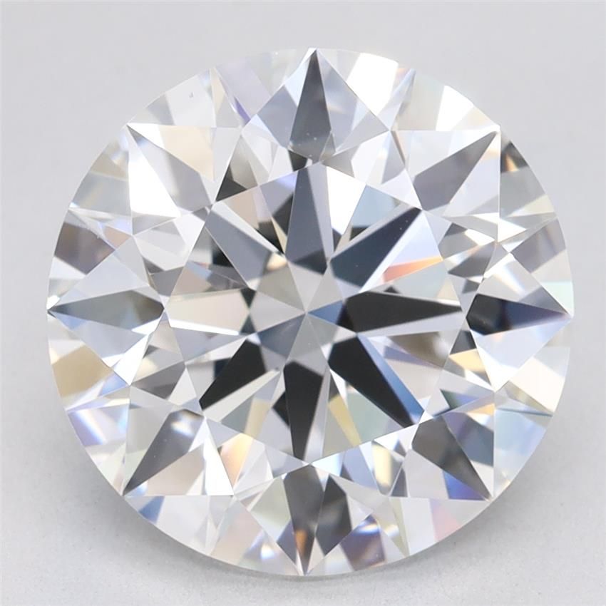 4.3ct Round D VVS1 Lab-Grown Diamond