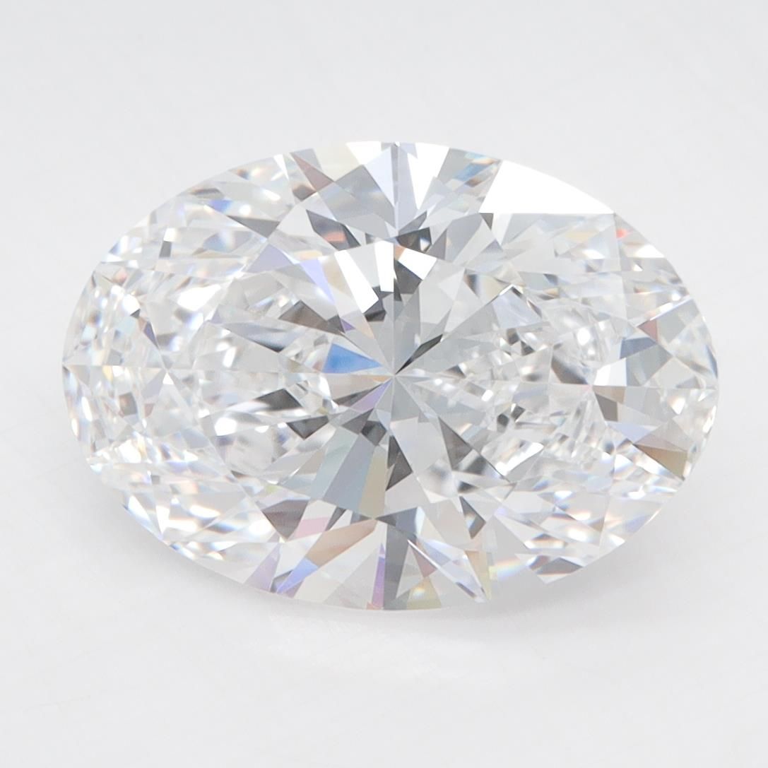 4.11ct Oval D VVS2 Lab-Grown Diamond