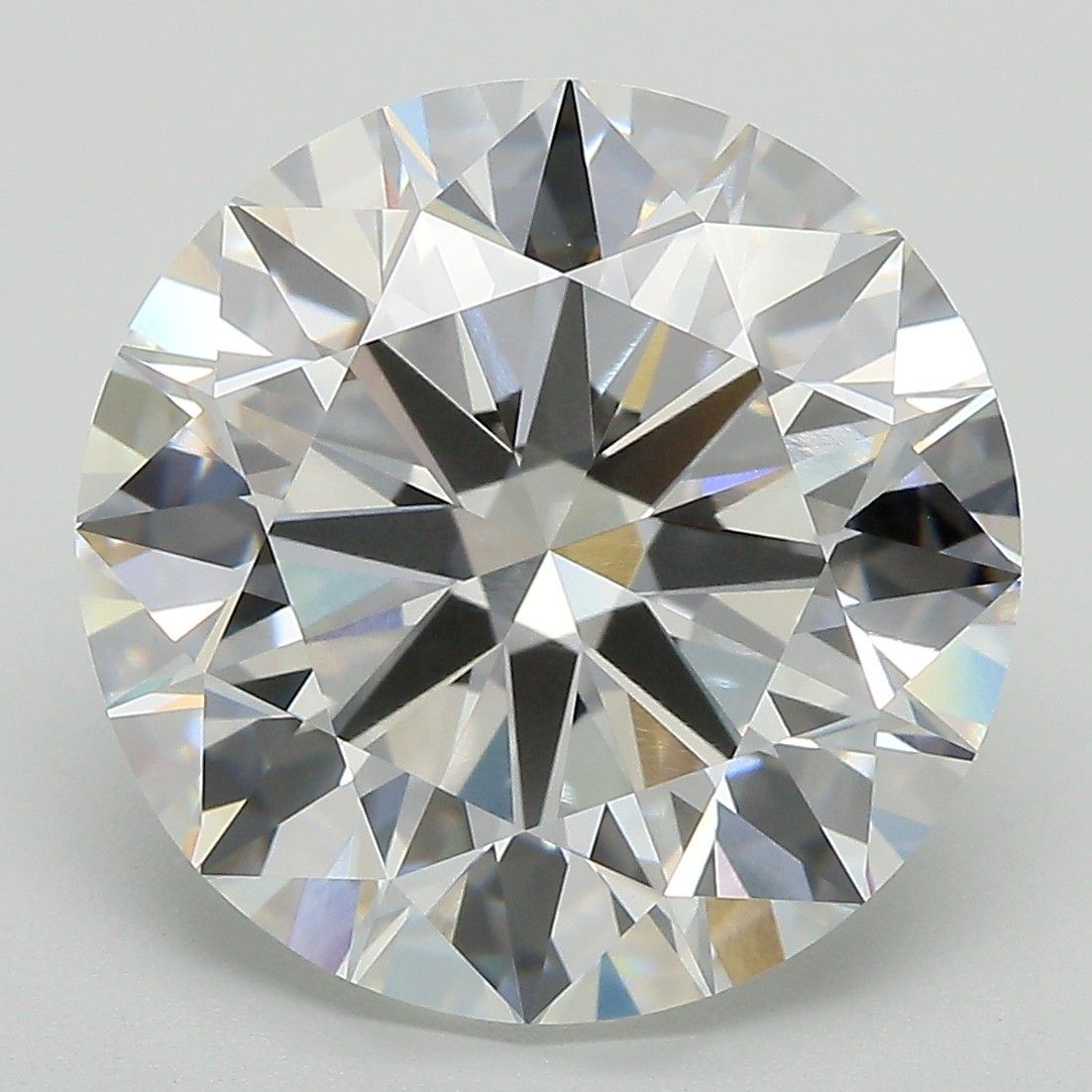 9.1ct Round F VVS2 Lab-Grown Diamond