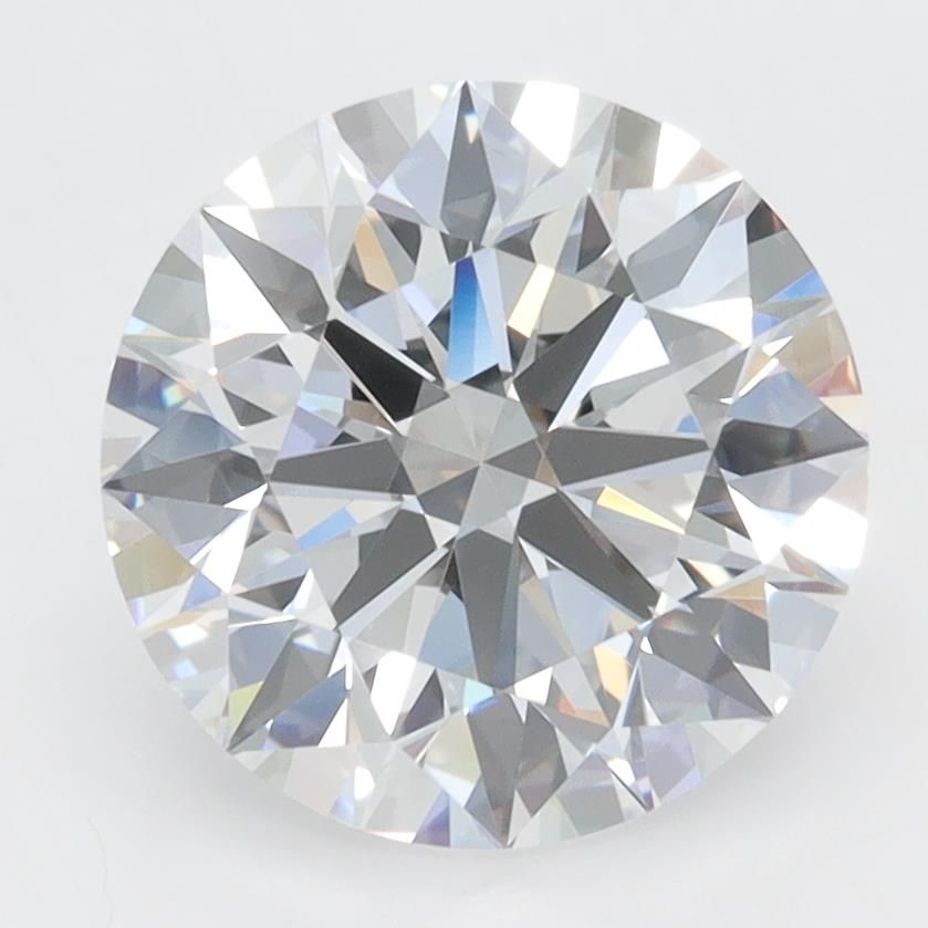 3.36ct Round D VVS2 Lab-Grown Diamond