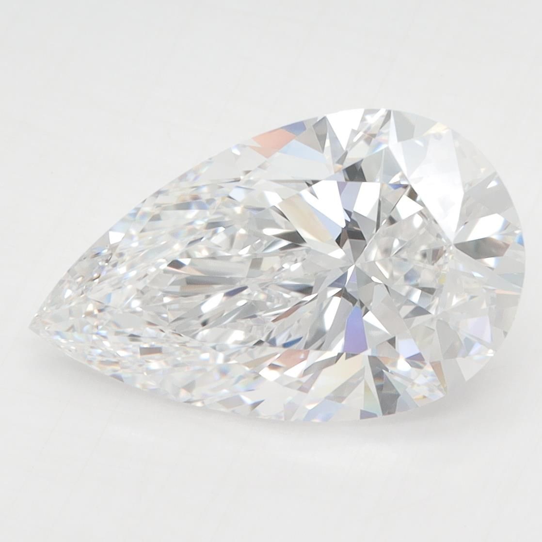 4.01ct Pear D VVS1 Lab-Grown Diamond