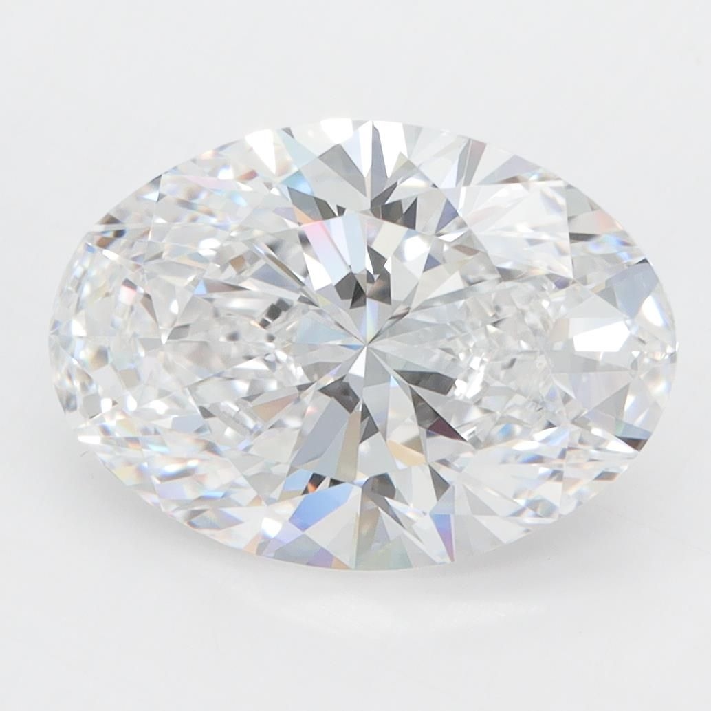 4.05ct Oval D VVS2 Lab-Grown Diamond
