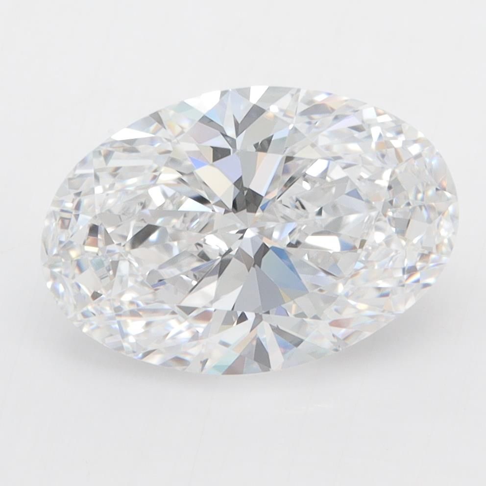 3.06ct Oval D VVS2 Lab-Grown Diamond