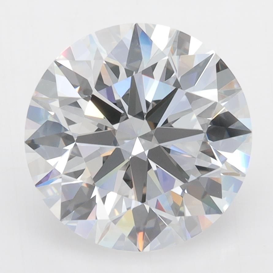 4.09ct Round D VVS2 Lab-Grown Diamond