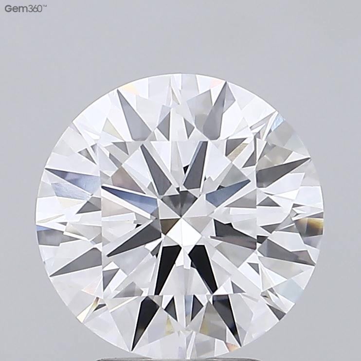 3.58ct Round D VVS2 Lab-Grown Diamond