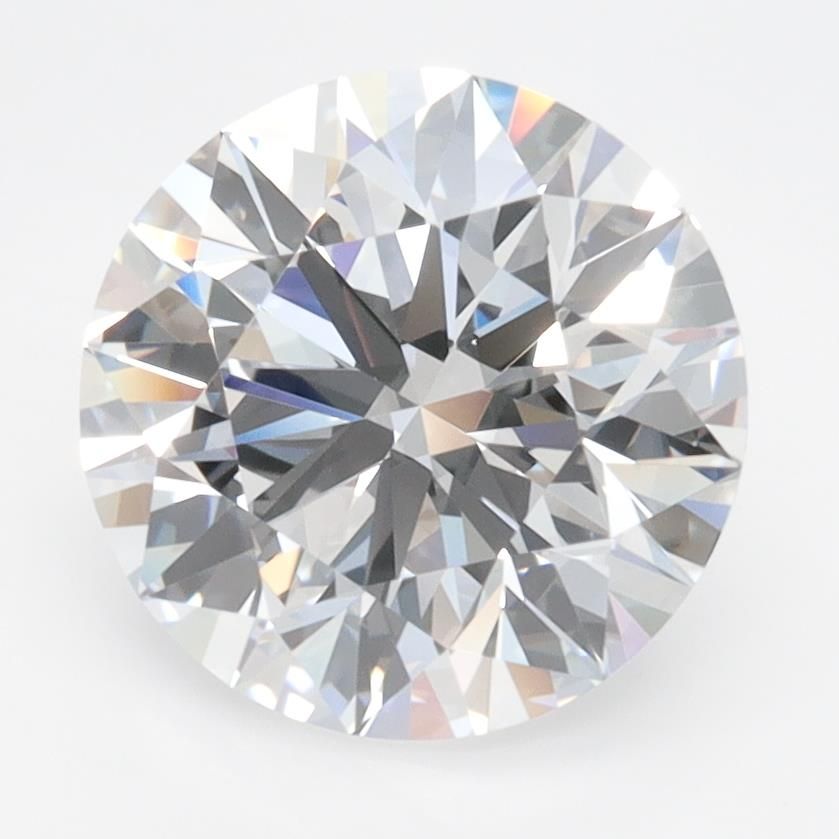 3.71ct Round D VVS2 Lab-Grown Diamond
