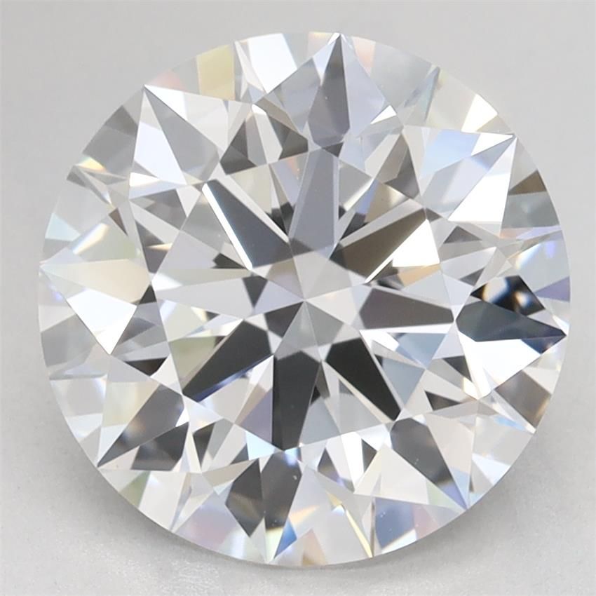 3.14ct Round D VVS1 Lab-Grown Diamond