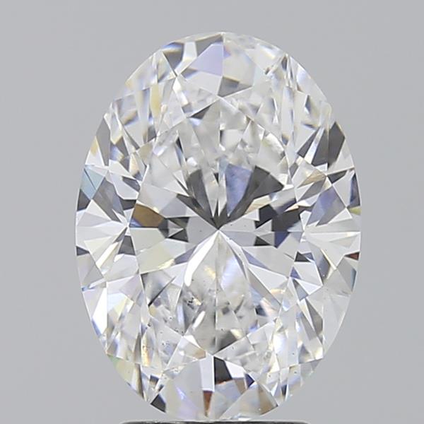 3ct Oval E SI1 Lab-Grown Diamond