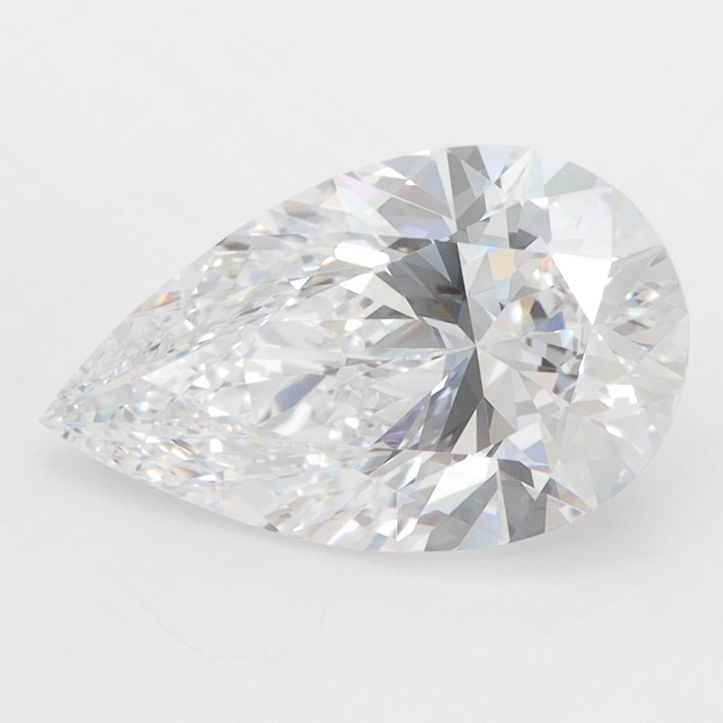 3.01ct Pear D VVS2 Lab-Grown Diamond