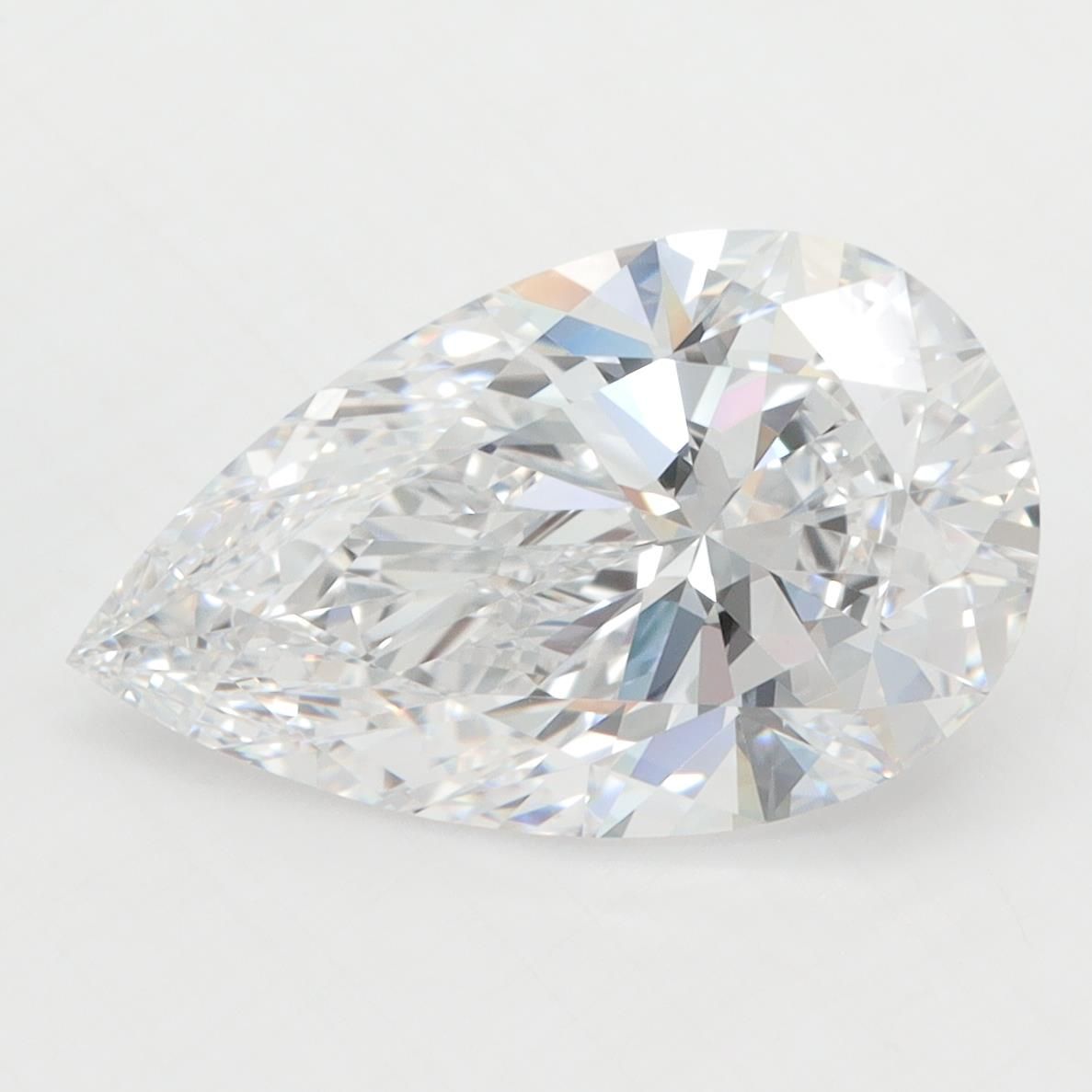 4.09ct Pear D VVS1 Lab-Grown Diamond