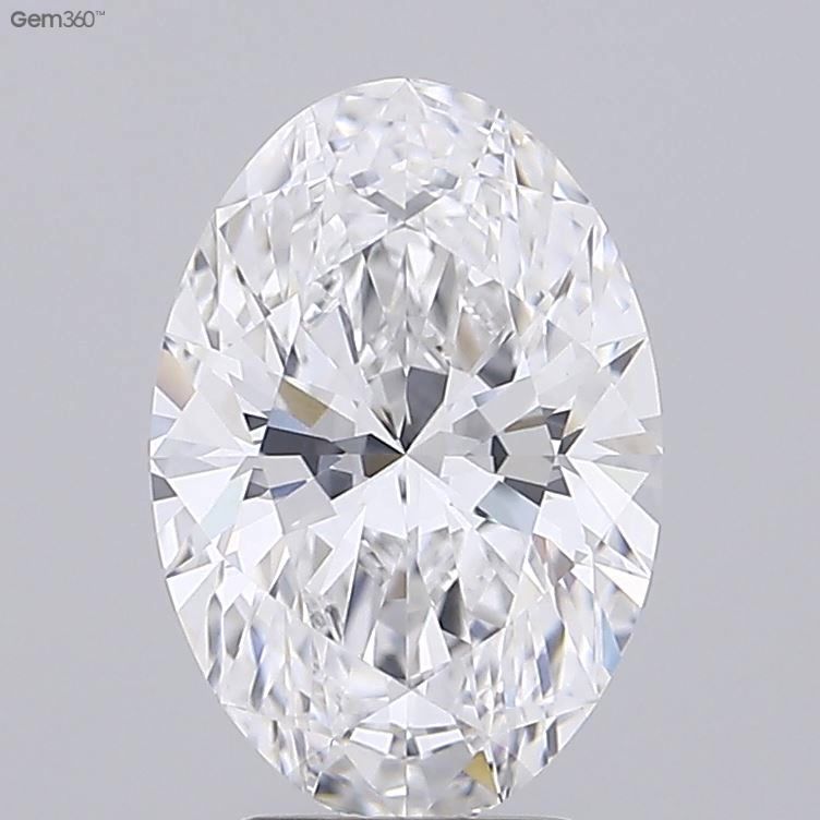 3.67ct Oval E VVS2 Lab-Grown Diamond