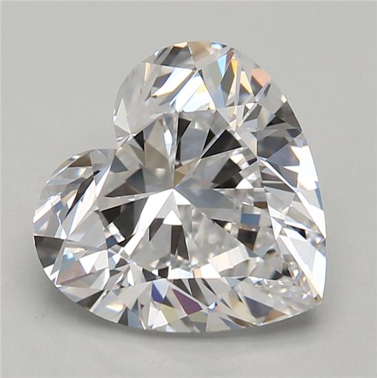 3.04ct Heart D VVS2 Lab-Grown Diamond