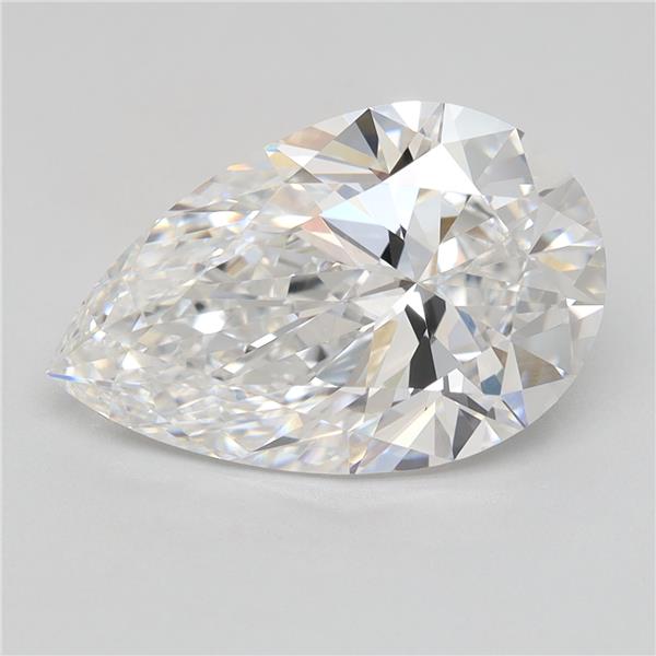 3.04ct Pear E VVS2 Lab-Grown Diamond