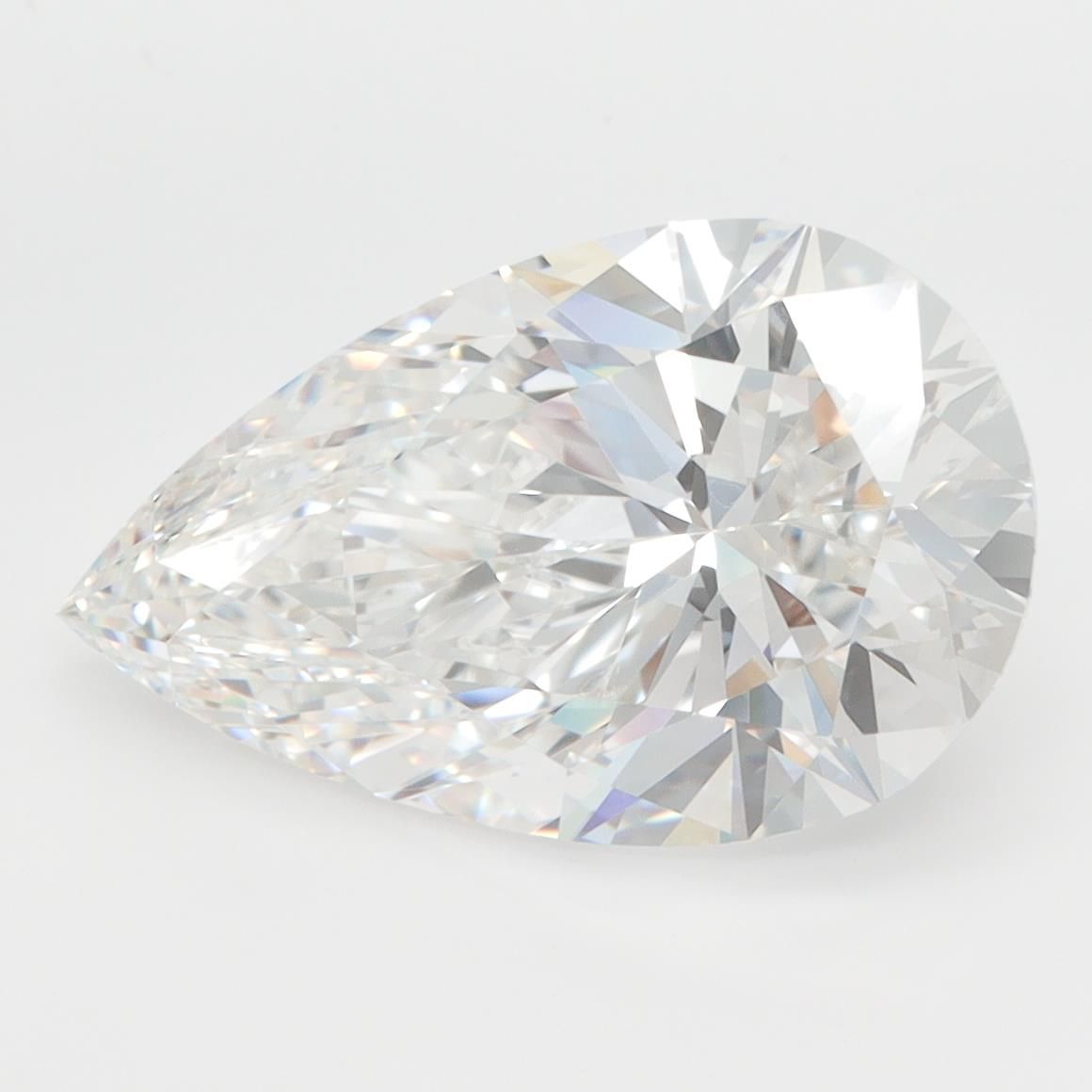 4.4ct Pear E VVS1 Lab-Grown Diamond