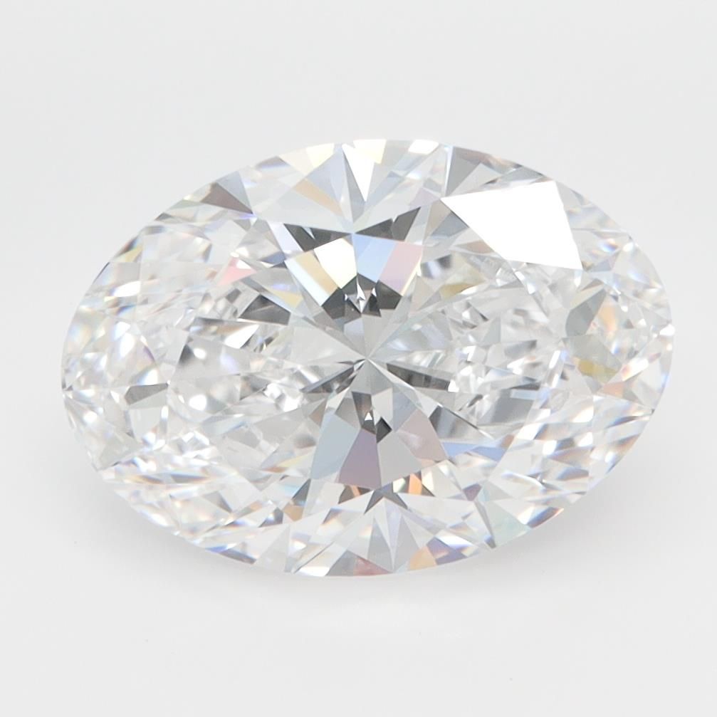 3.27ct Oval D VVS1 Lab-Grown Diamond