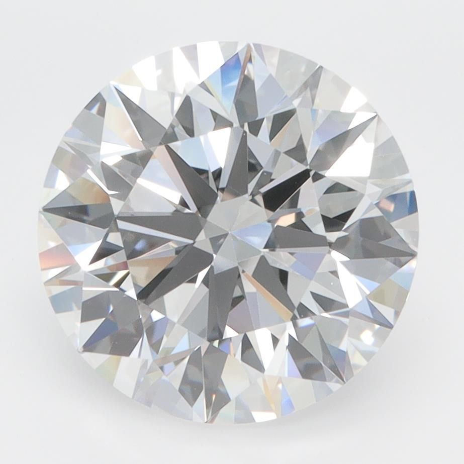 4.3ct Round D VVS1 Lab-Grown Diamond