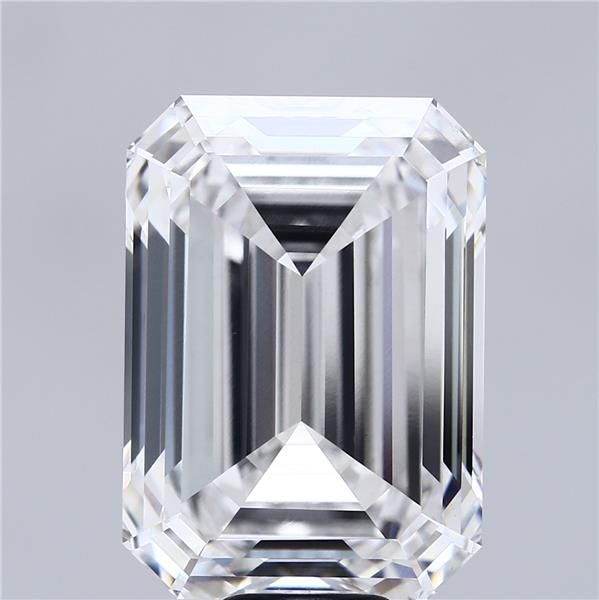 16.53 Carat EMERALD Shape E Colour VVS2 Clarity  Cut - White Lab Diamond - 1617146