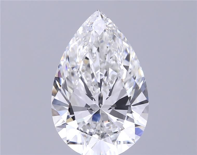 8.52ct Pear F VVS2 Lab-Grown Diamond