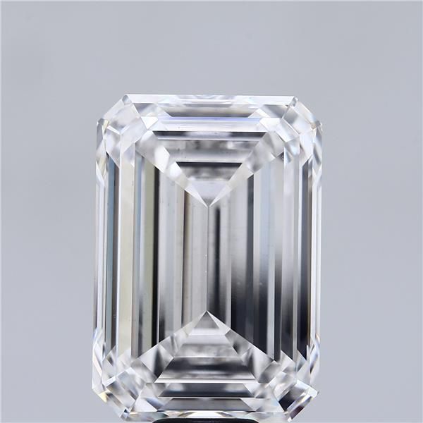 16.01 Carat EMERALD Shape E Colour VS1 Clarity  Cut - White Lab Diamond - 1617147