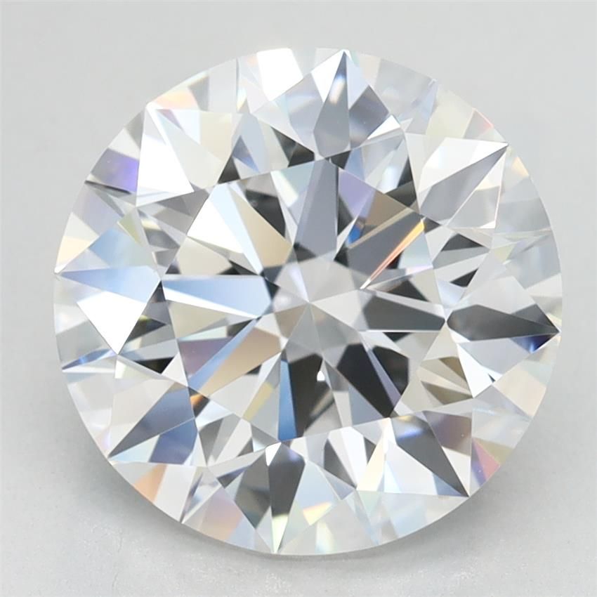 3.18ct Round D IF Lab-Grown Diamond