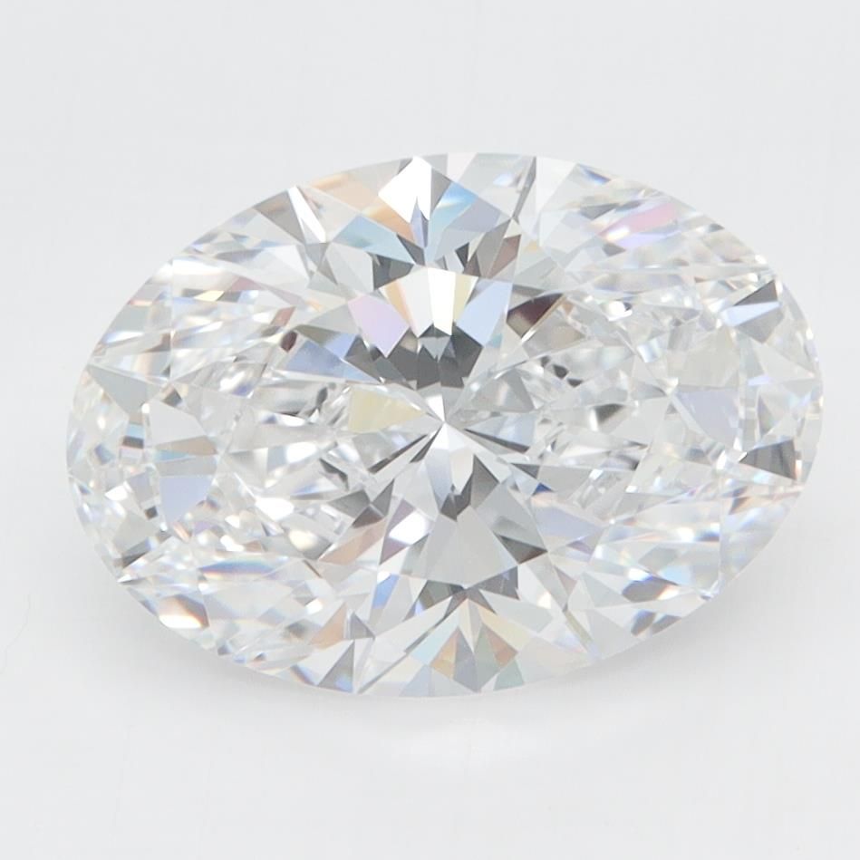 3.07ct Oval D VVS1 Lab-Grown Diamond