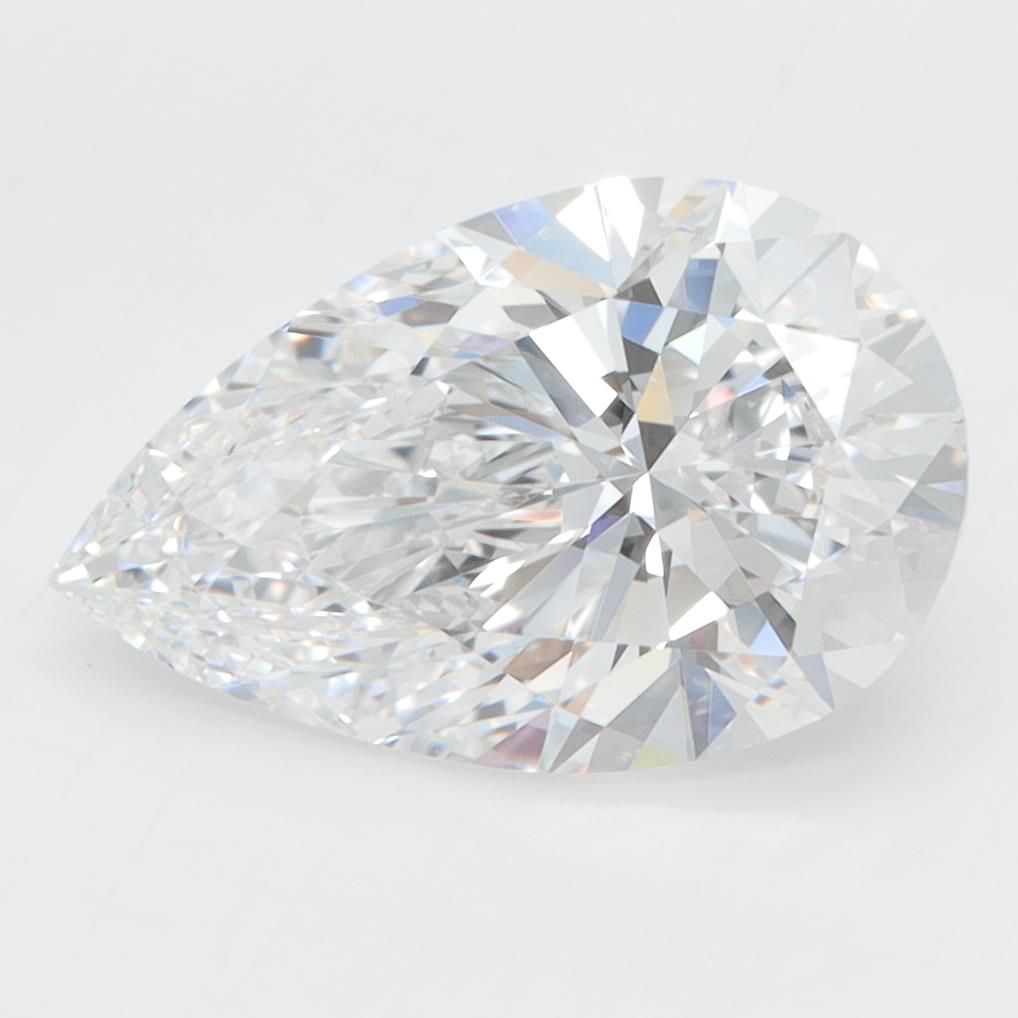 3.08ct Pear D VS1 Lab-Grown Diamond