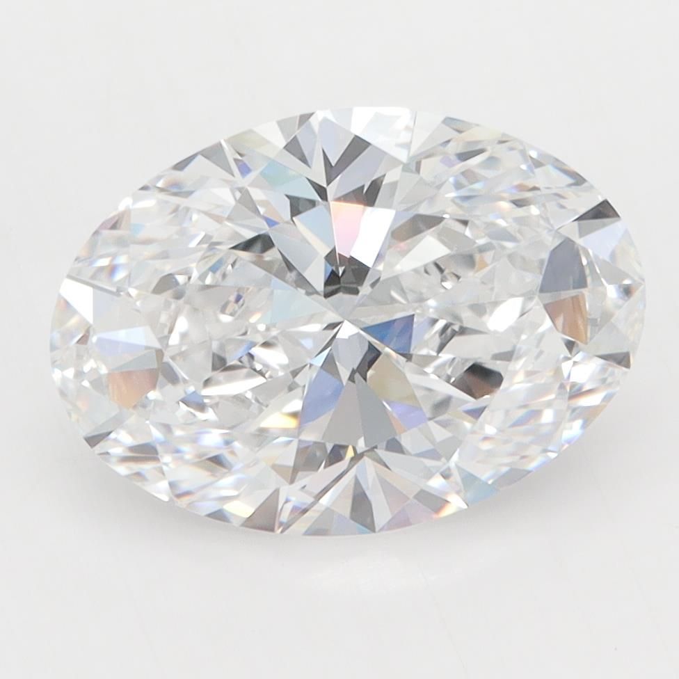 3.26ct Oval D VVS1 Lab-Grown Diamond