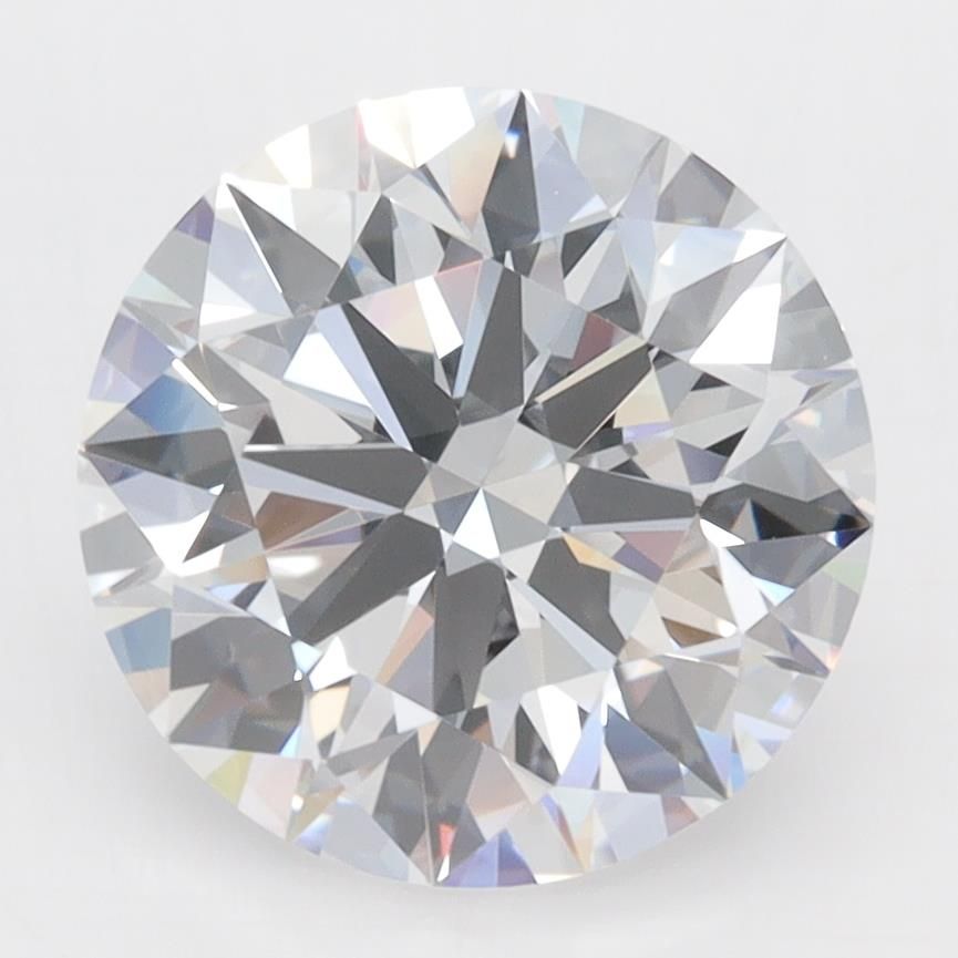 3.69ct Round D VVS2 Lab-Grown Diamond