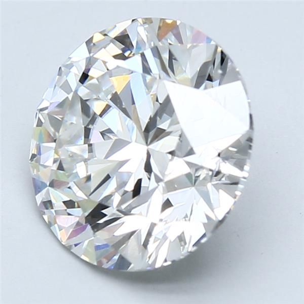 4.12ct Round F VS2 Lab-Grown Diamond