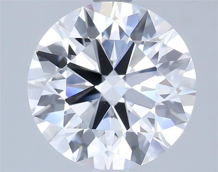 2.5ct Round D VVS2 Lab-Grown Diamond