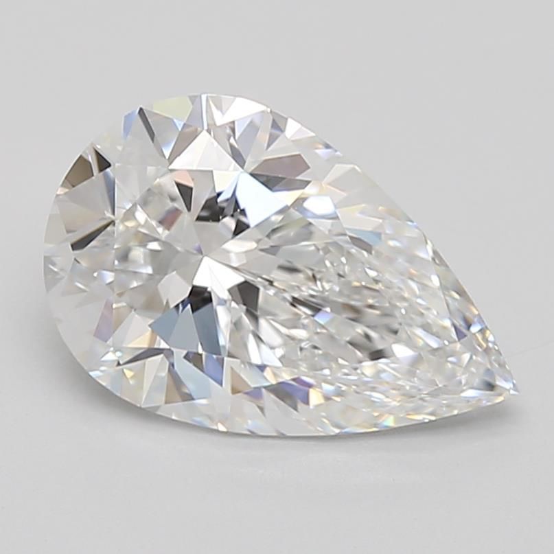 2.11ct Pear D IF Lab-Grown Diamond