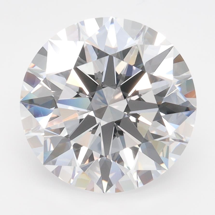 3.86ct Round D FL Lab-Grown Diamond