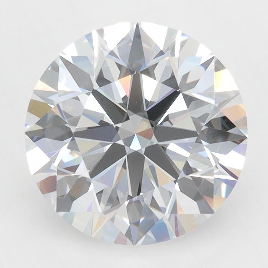 3.79ct Round D FL Lab-Grown Diamond
