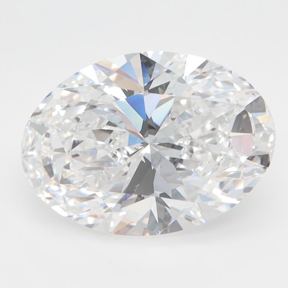 3ct Oval D VVS2 Lab-Grown Diamond