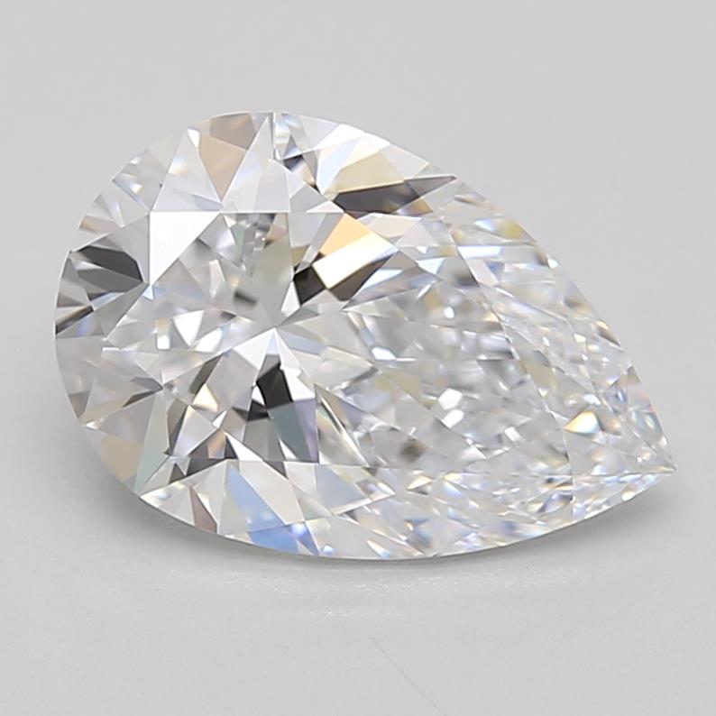 2.11ct Pear D IF Lab-Grown Diamond