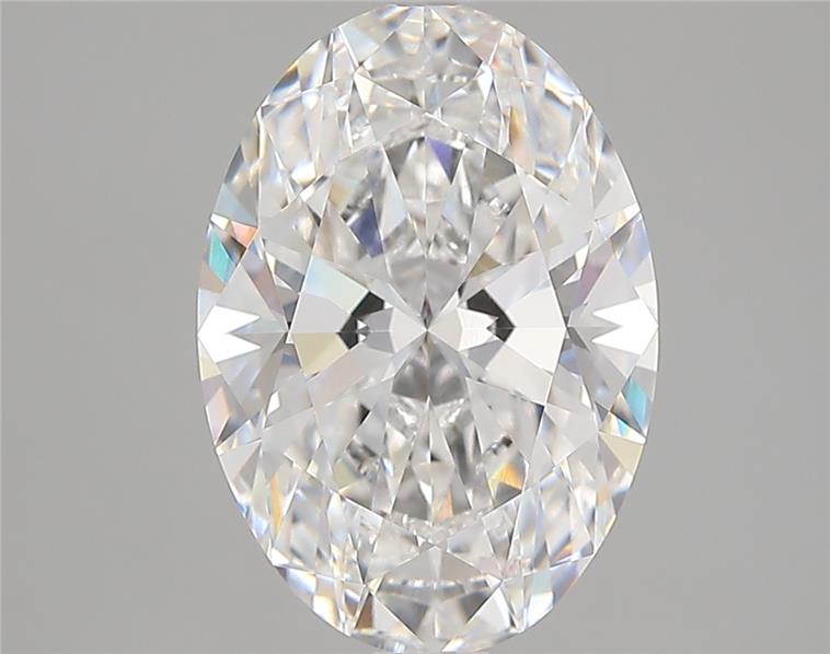 3.66ct Oval E VVS2 Lab-Grown Diamond