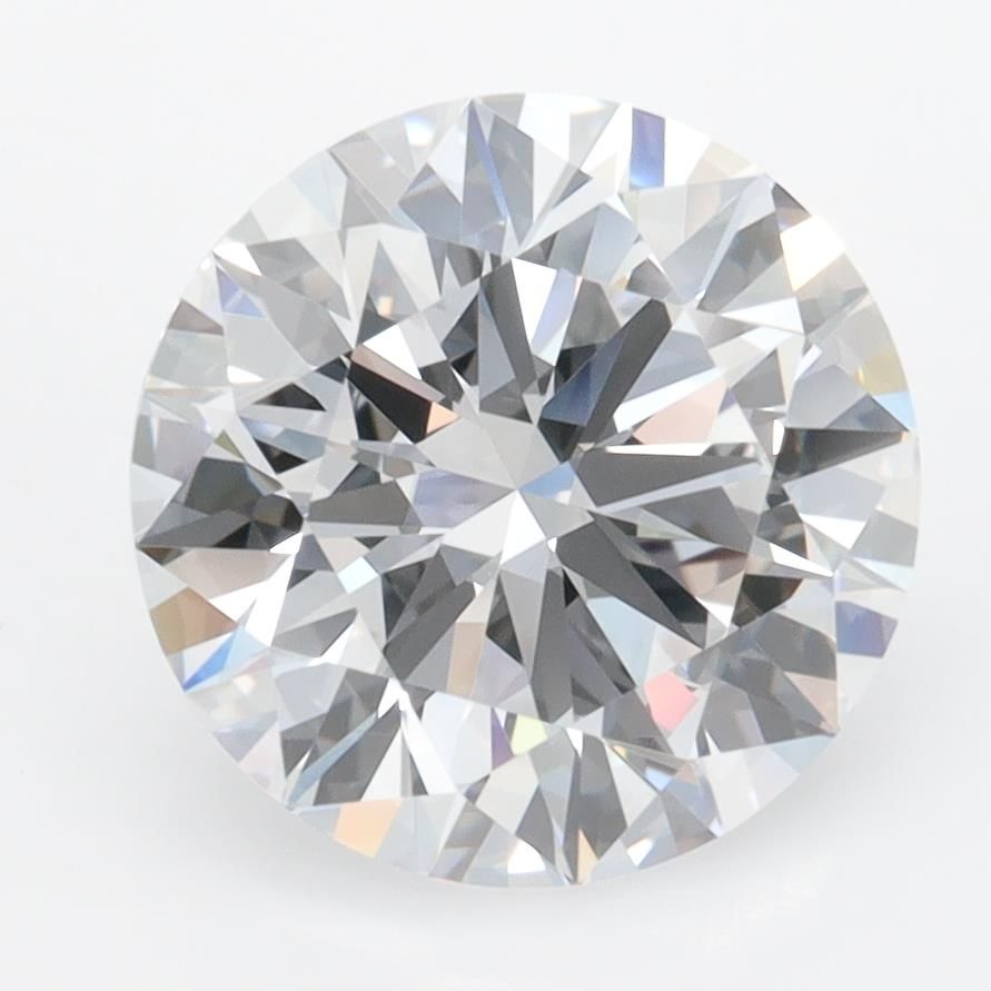 3.5ct Round D VVS2 Lab-Grown Diamond