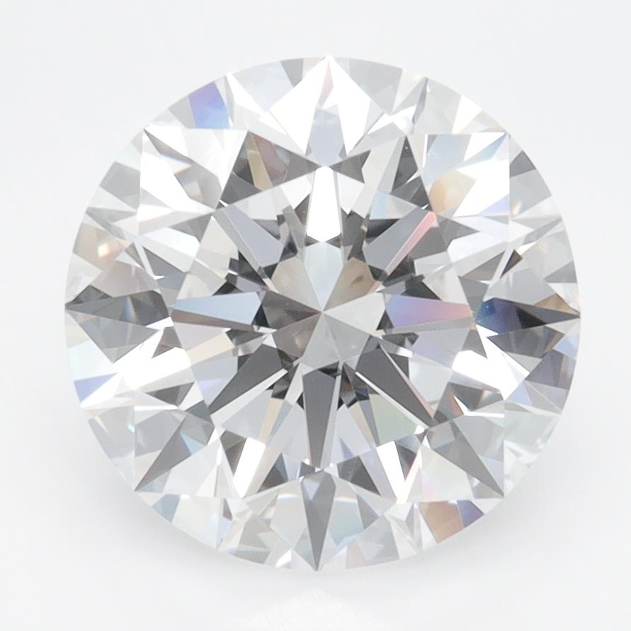 3.87ct Round E FL Lab-Grown Diamond