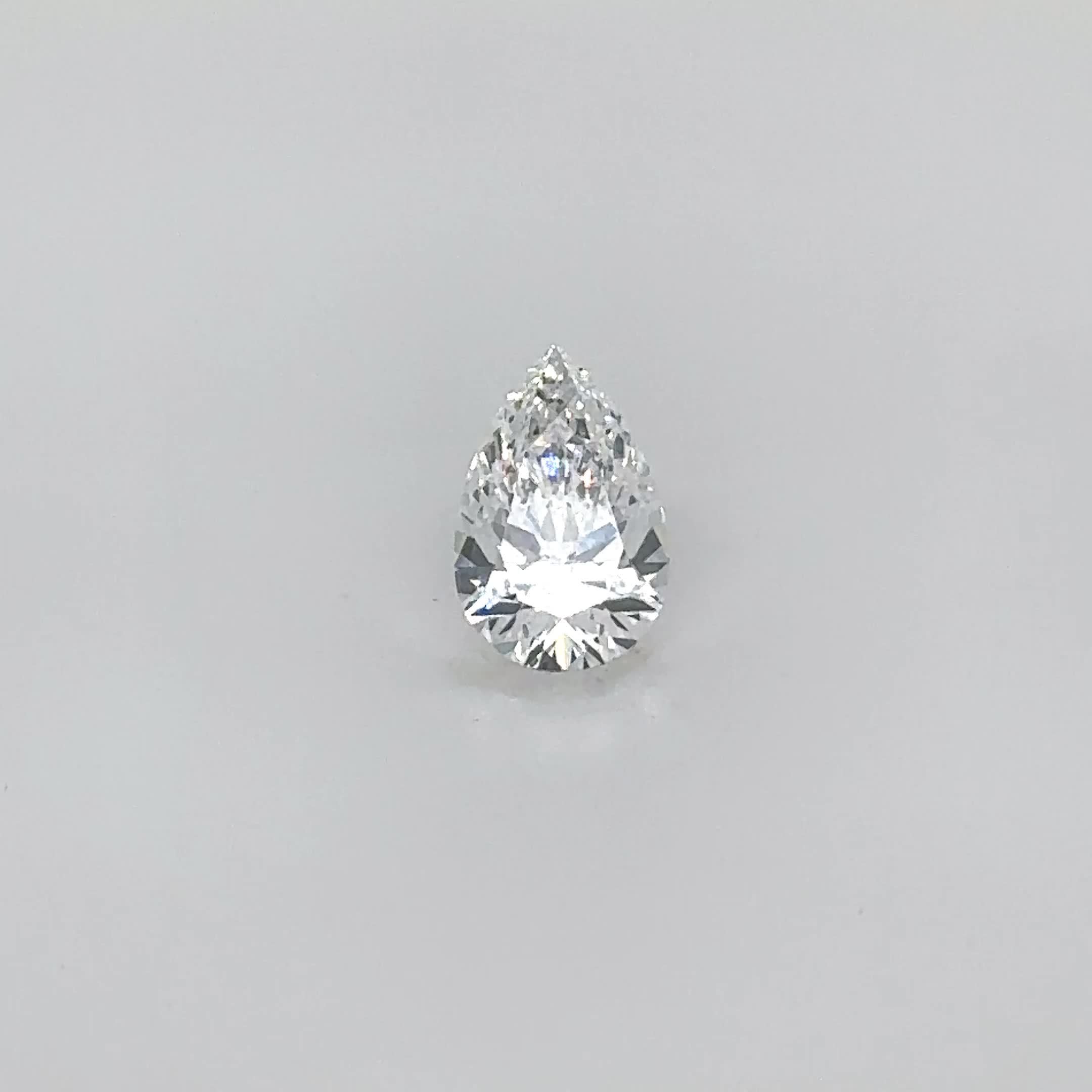 2.14ct Pear D VVS2 Lab-Grown Diamond