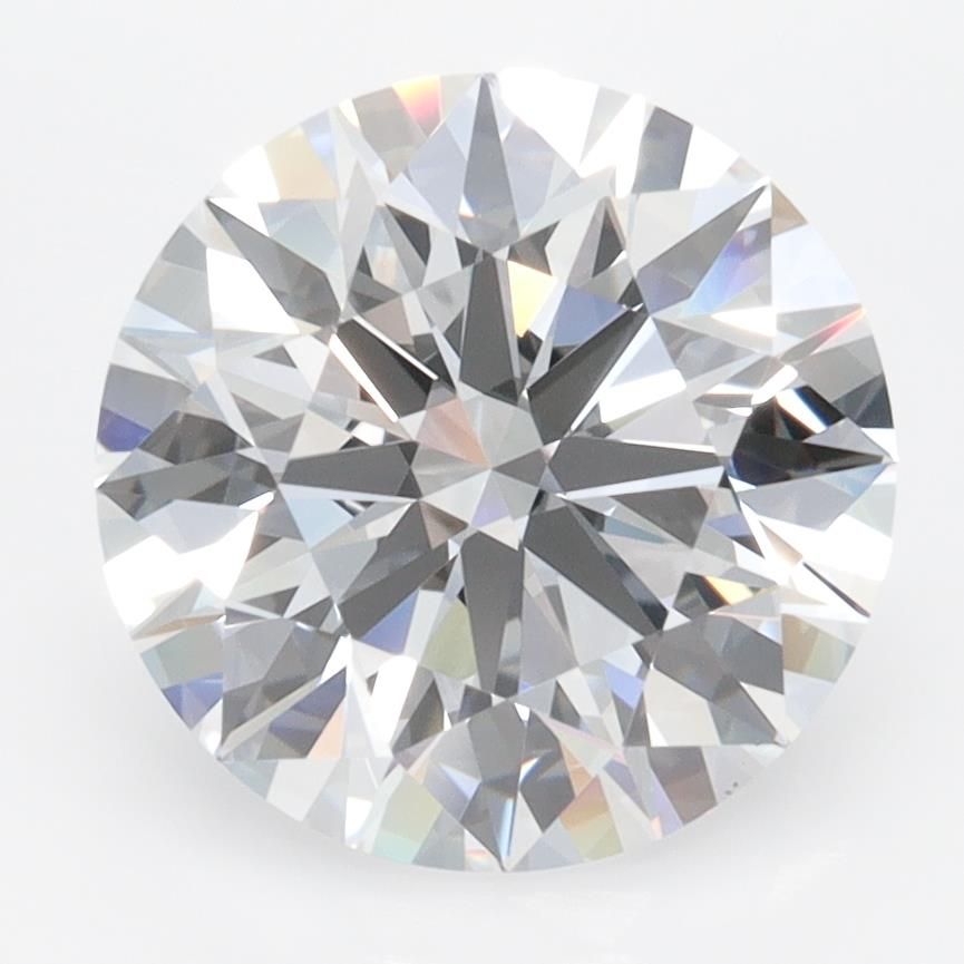 3.64ct Round D VVS1 Lab-Grown Diamond
