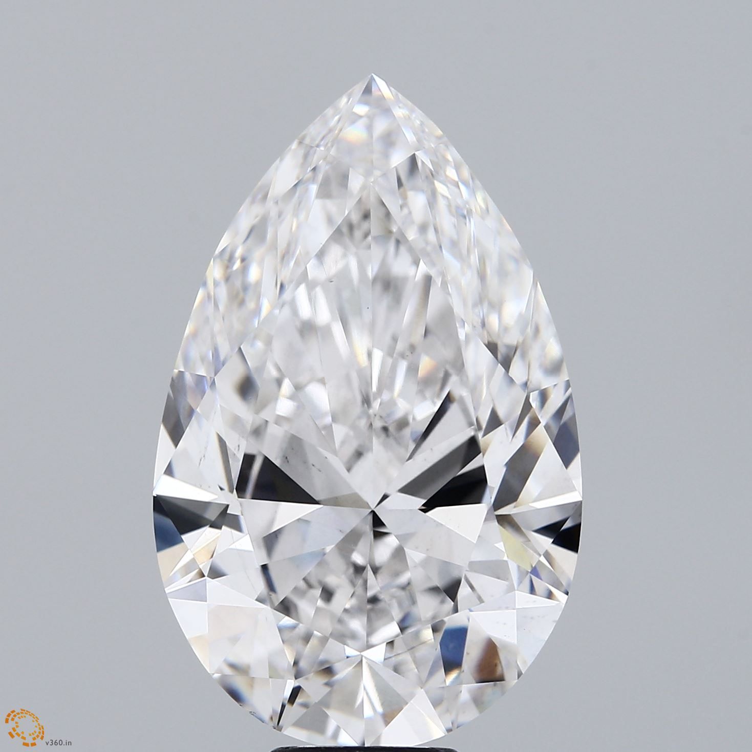 12.42ct Pear E VS1 Lab-Grown Diamond