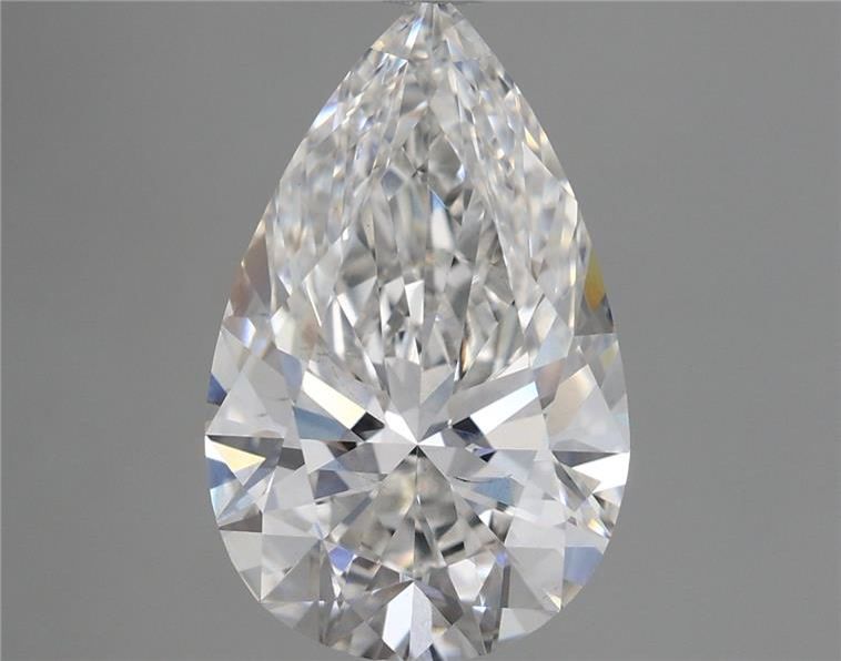 4.39ct Pear F VS2 Lab-Grown Diamond