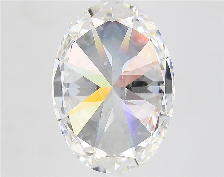 8.78ct Oval F VVS2 Lab-Grown Diamond