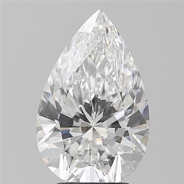 3.17ct Pear D VVS1 Lab-Grown Diamond