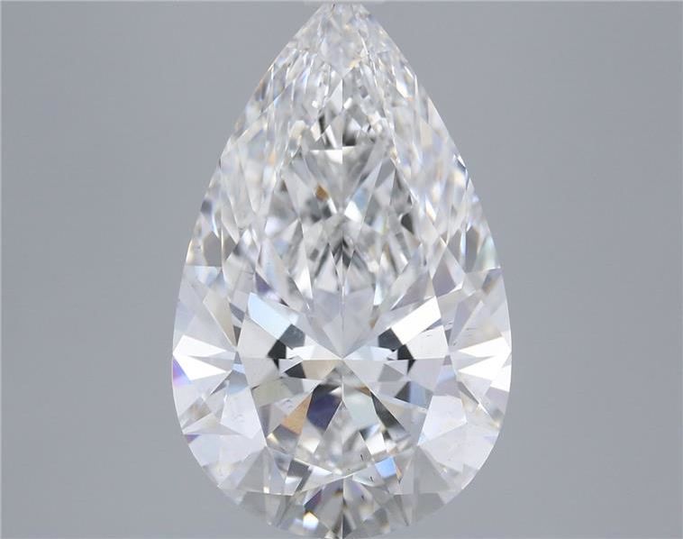 5.74ct Pear E VS2 Lab-Grown Diamond